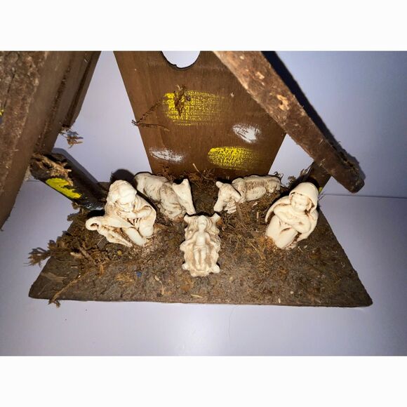 Beautiful vintage made in Italy Nativity scene - Picture 3 of 5
